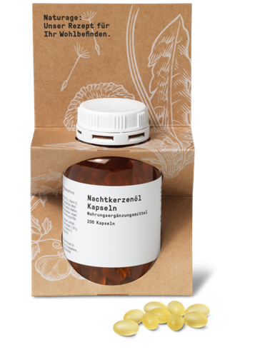 Naturage Nachtkerzenöl Kapseln