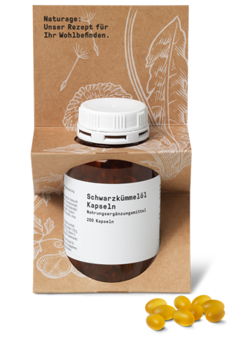 Naturage Schwarzkümmelöl Kapseln